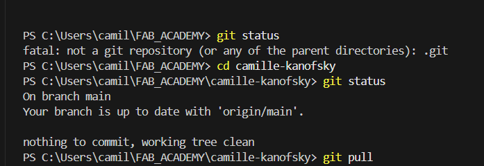 GIT CMD line