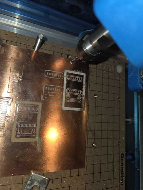 Board milled at home on Genmitsu 