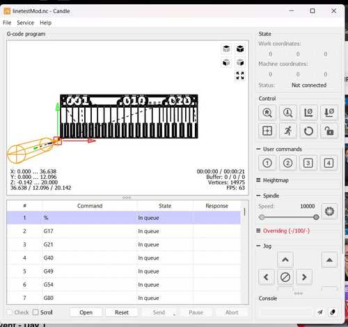 LineTestLoadedCandle 