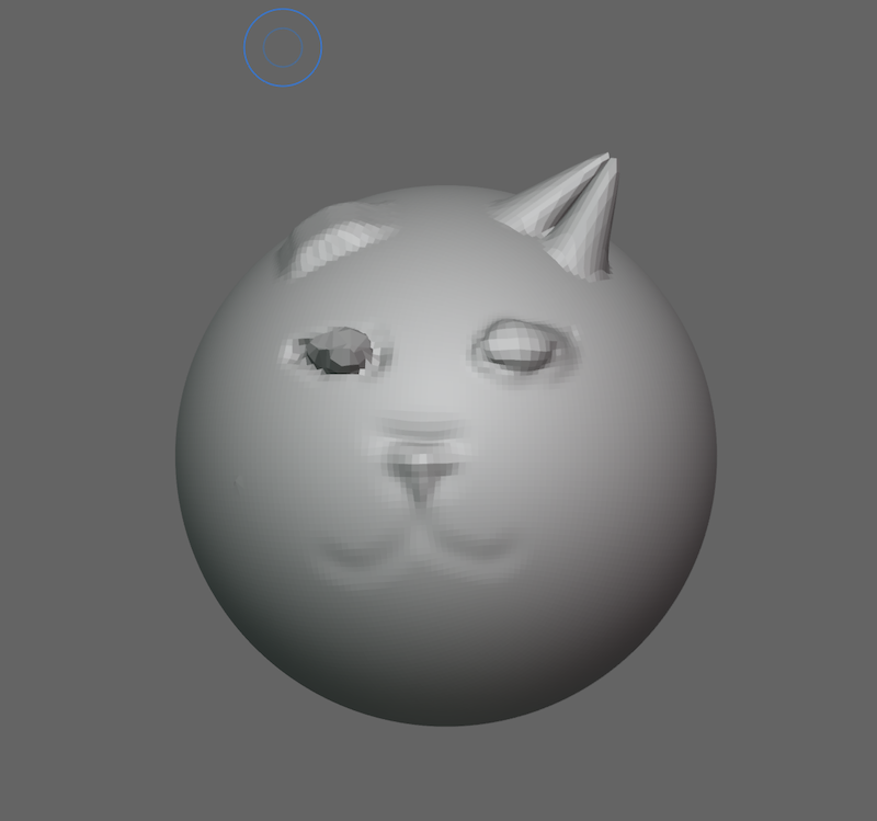 10 min Blender Cat