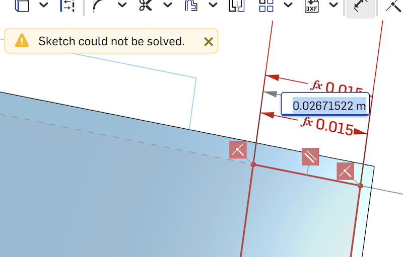Dimensions not working