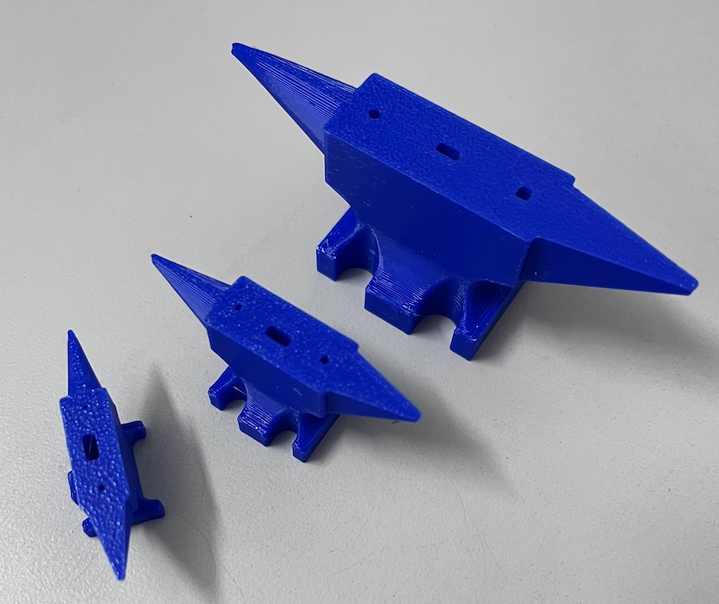 Anvils printed