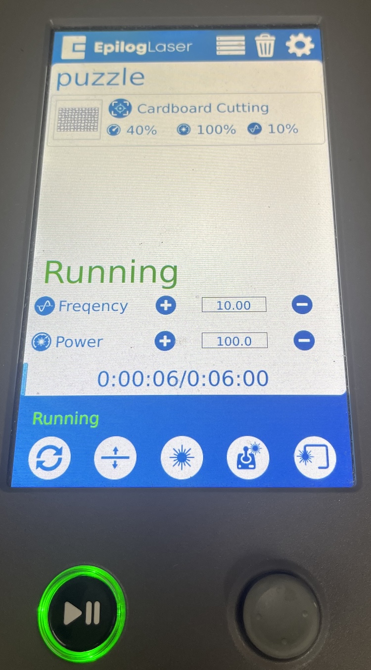 running
