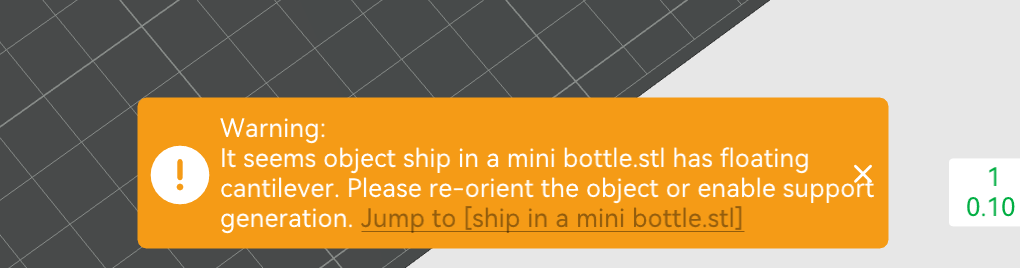 no support on Benchy