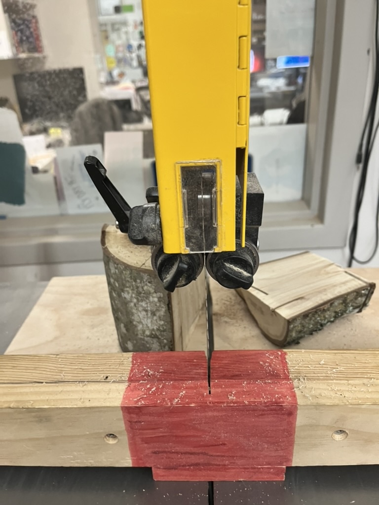 bandsaw cuts