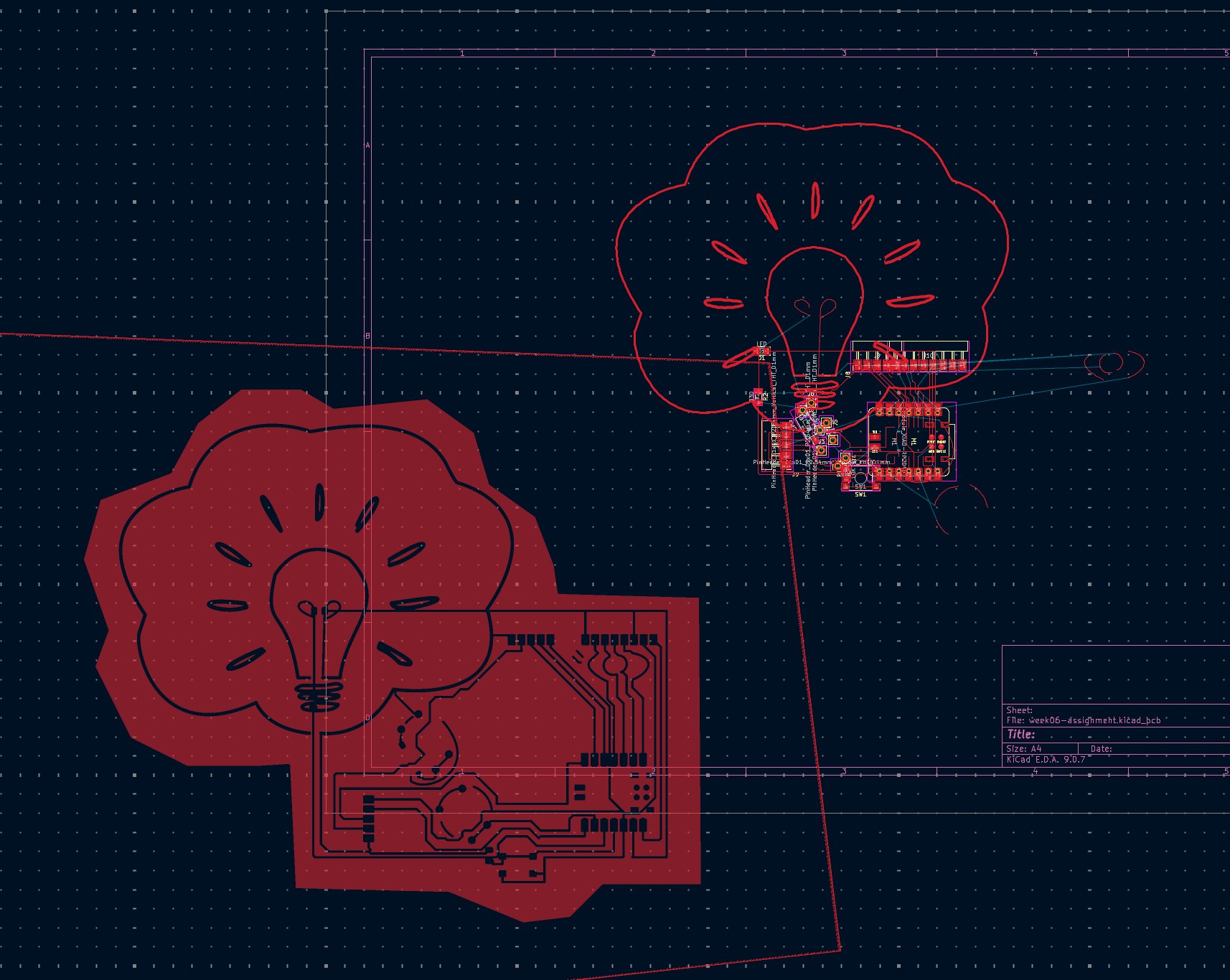 Board with cloud and circuit visible