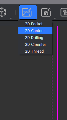 2D contour