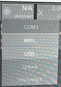 Unlock and connect to carvera