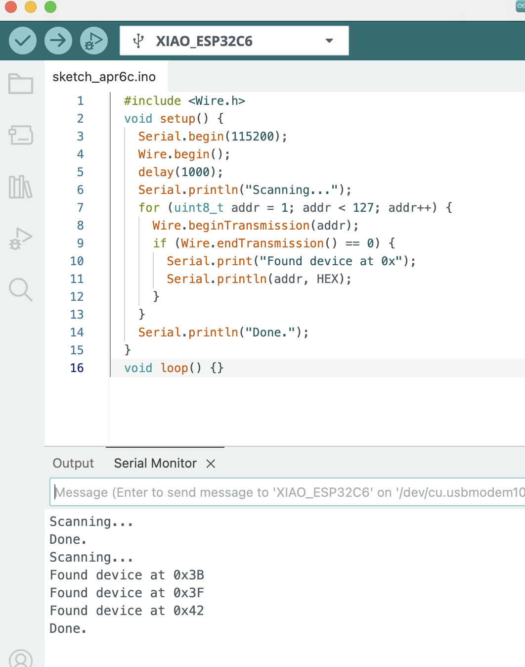 I2C scanner finds 3 devices but not at expected addresses 0x08 and 0x09