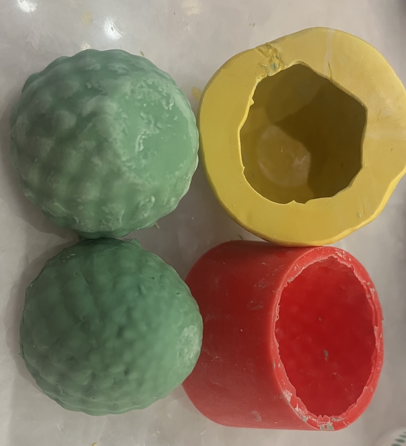 Egg unmolded