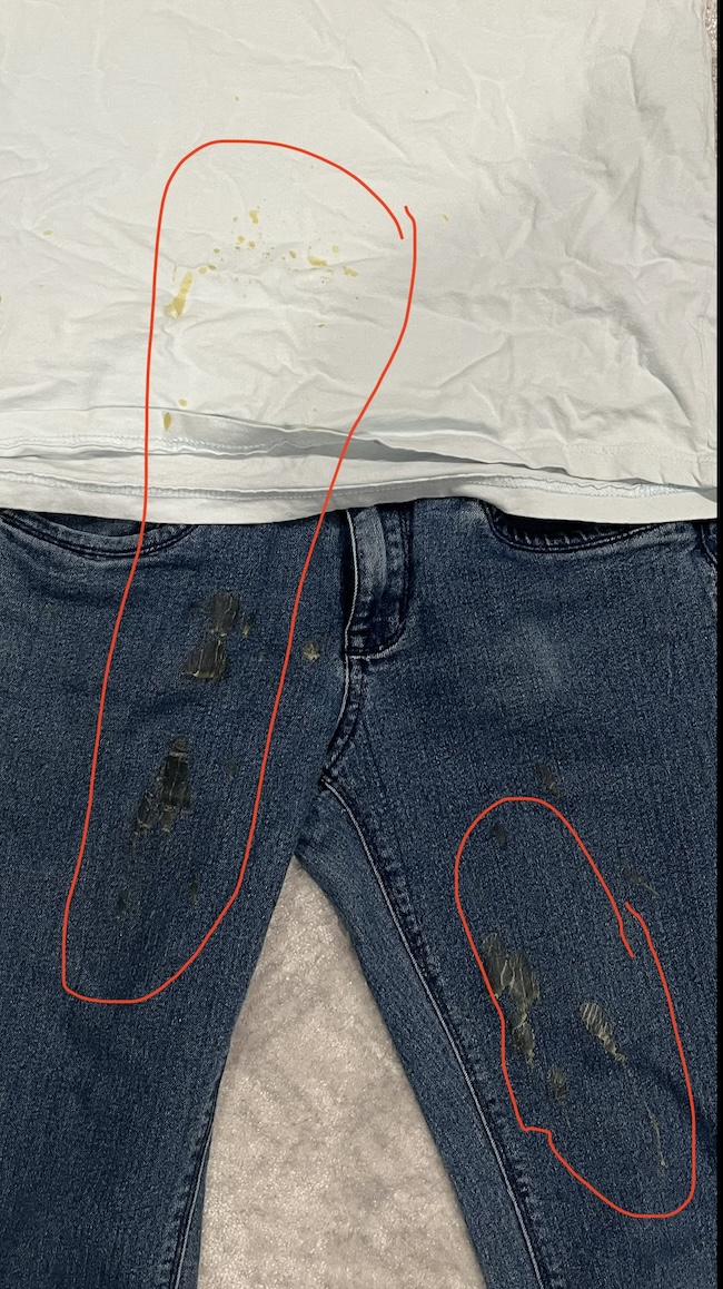 PPE for hot wax — no shorts!