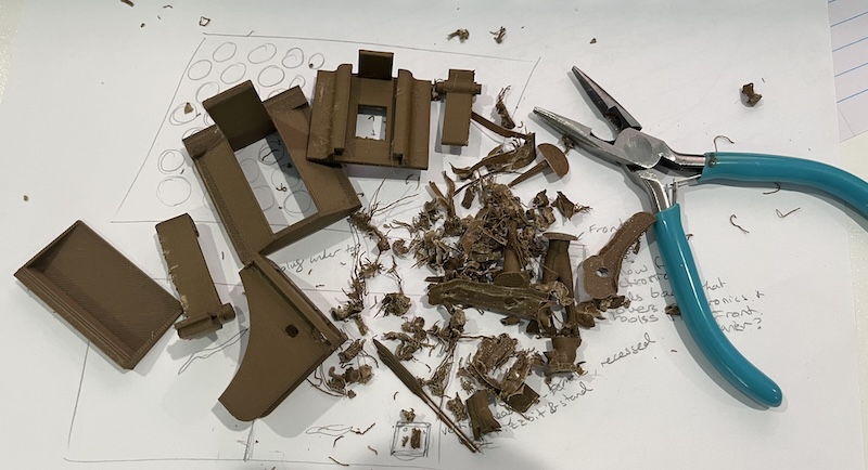 magnetic lock 2 - supports removed