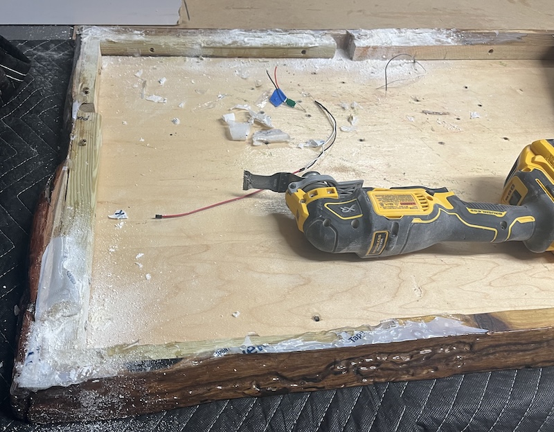 cleaning off epoxy