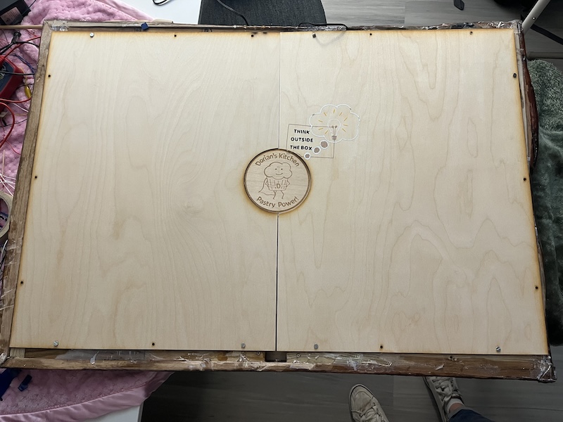 back of table top