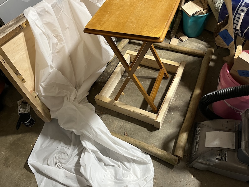 prep epoxy area