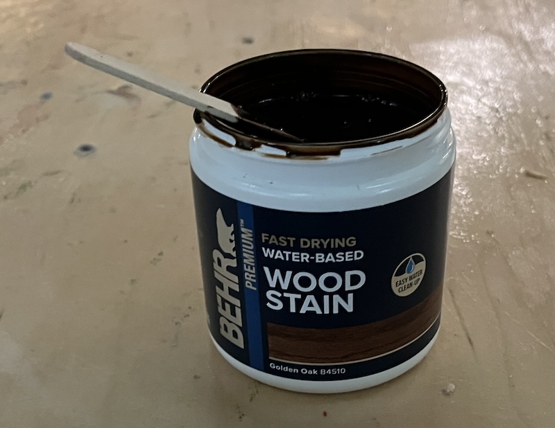 water based wood stain