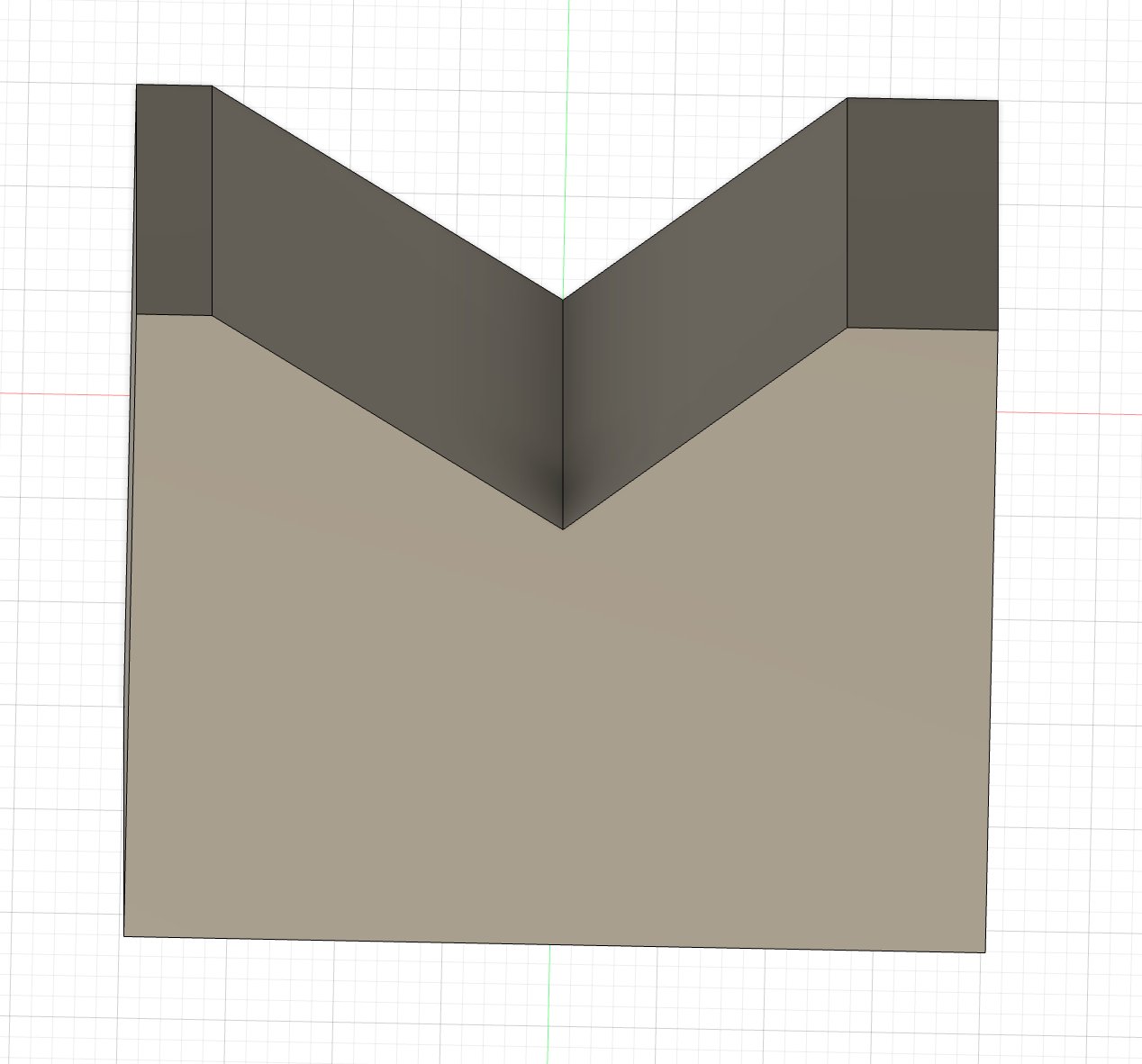 Extruded V-block base