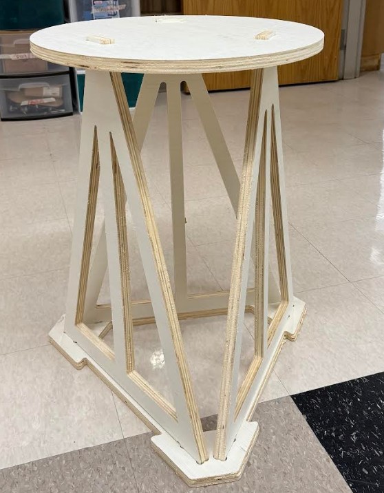 finished stool