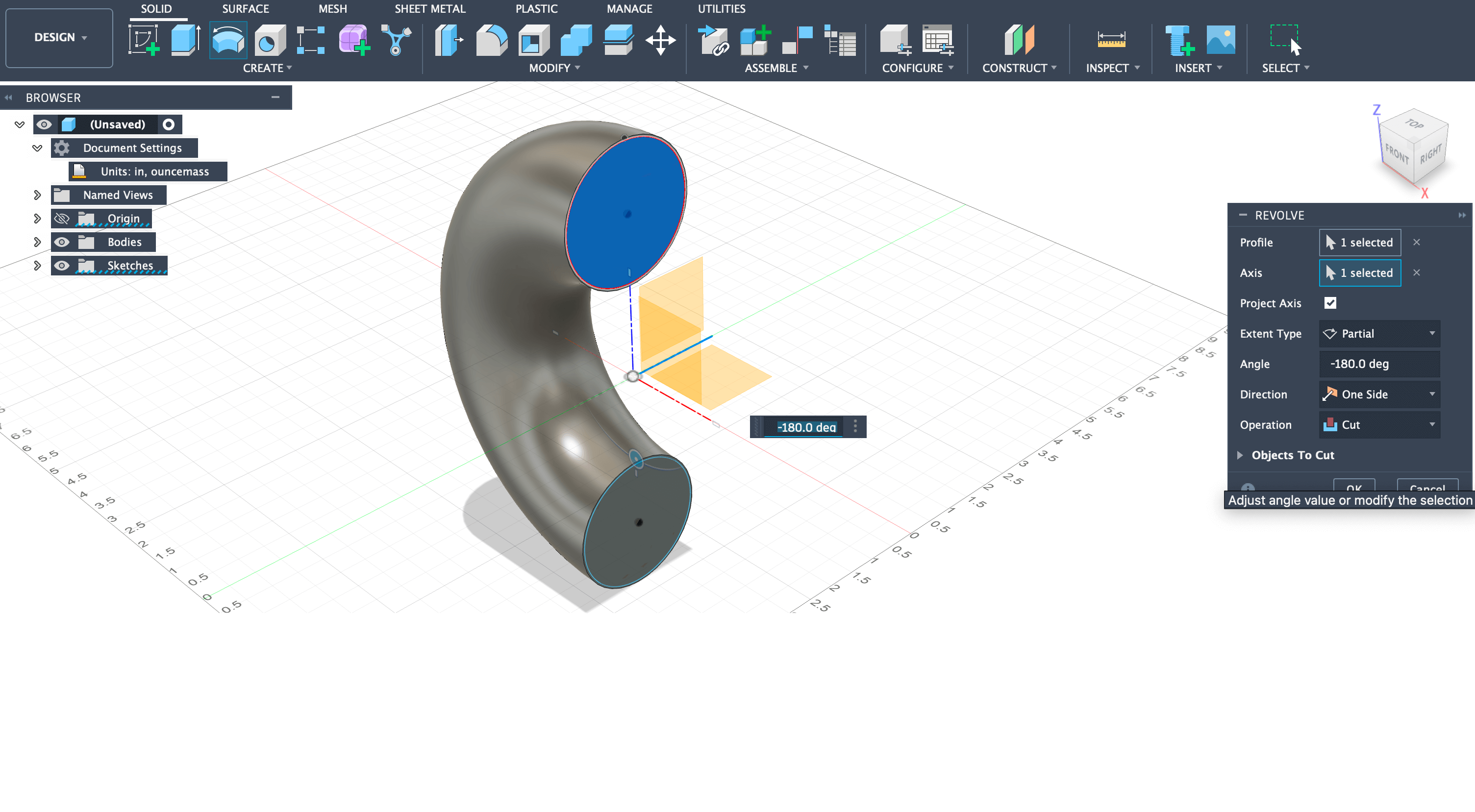 Plane offset and loft preparation