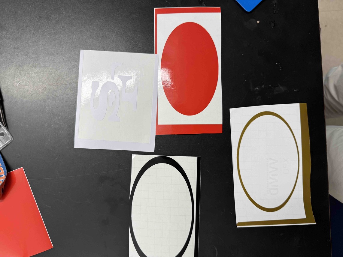 Stickers After Weeding