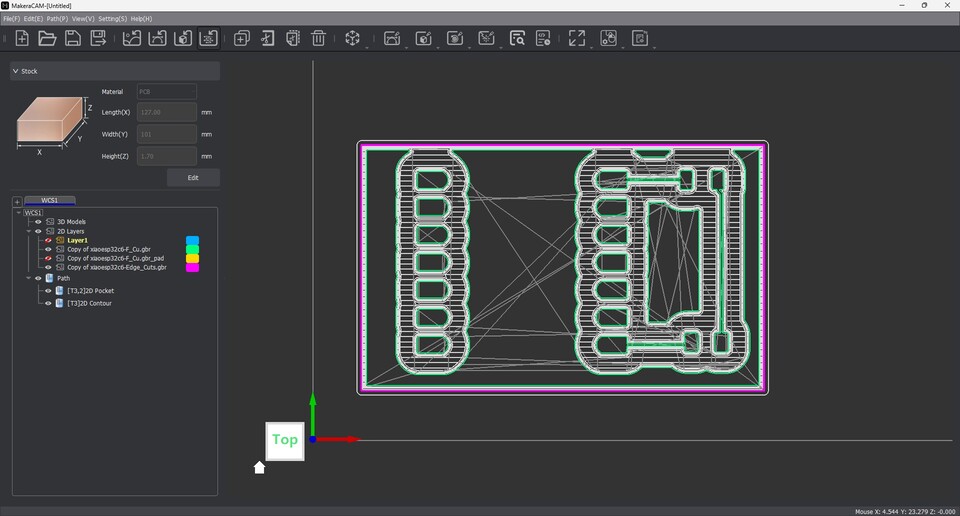 Final Combined Toolpath Preview
