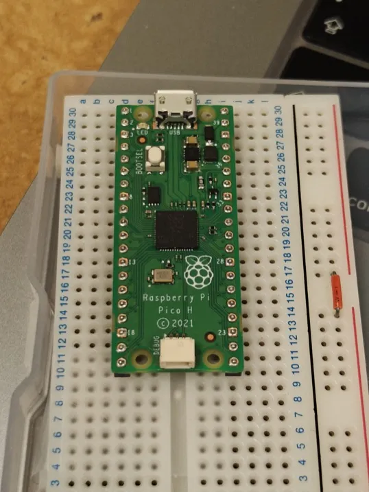 RP2040 on a Pico H board