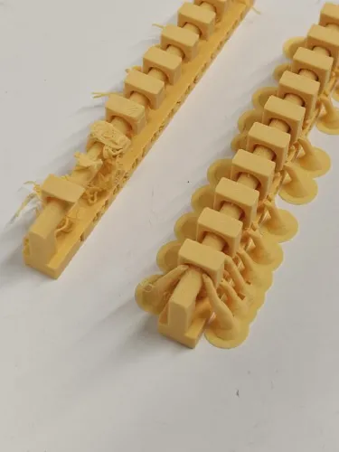 Clearance test failed without supports