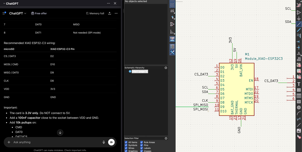 ChatGPT vs KiCAD