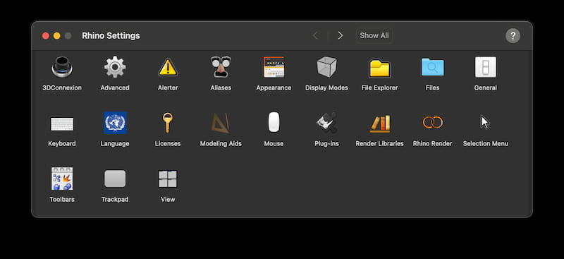 Rhino Options