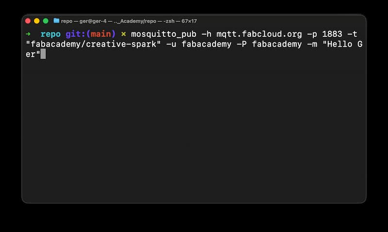 Message From Terminal