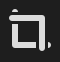 GIMP crop icon