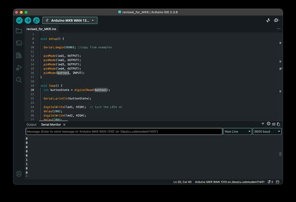 Arduino Serial Monitoring
