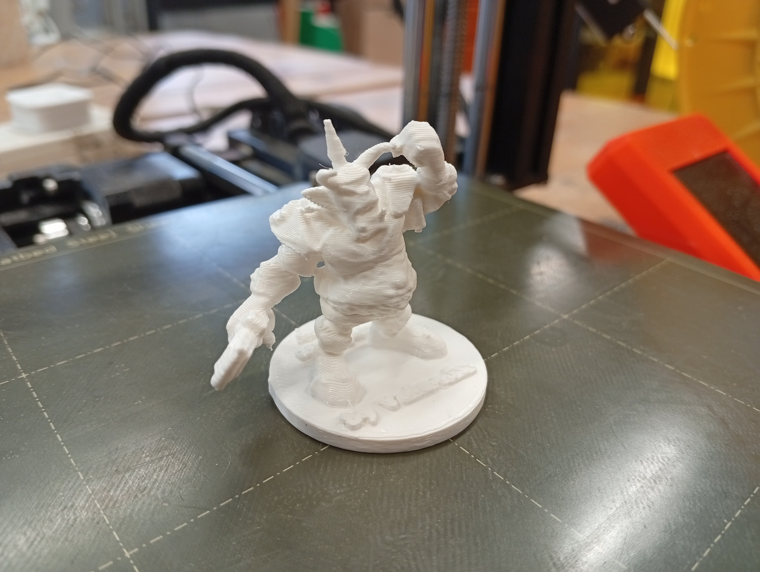 OrcMan, printed