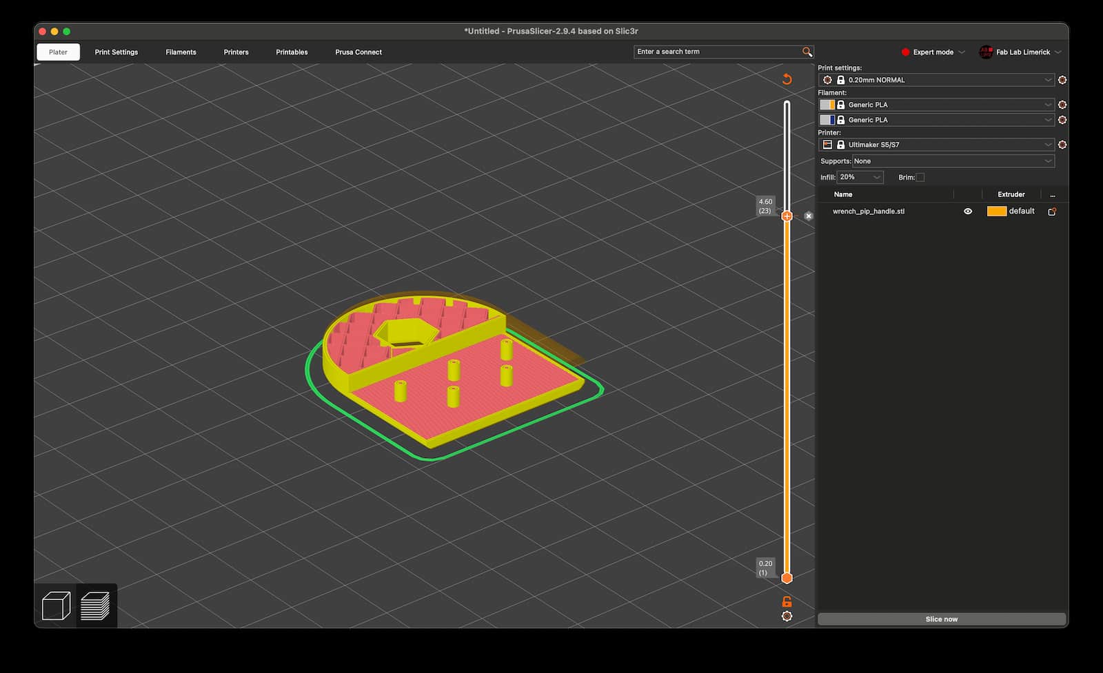 PrusaSlicer With Pause