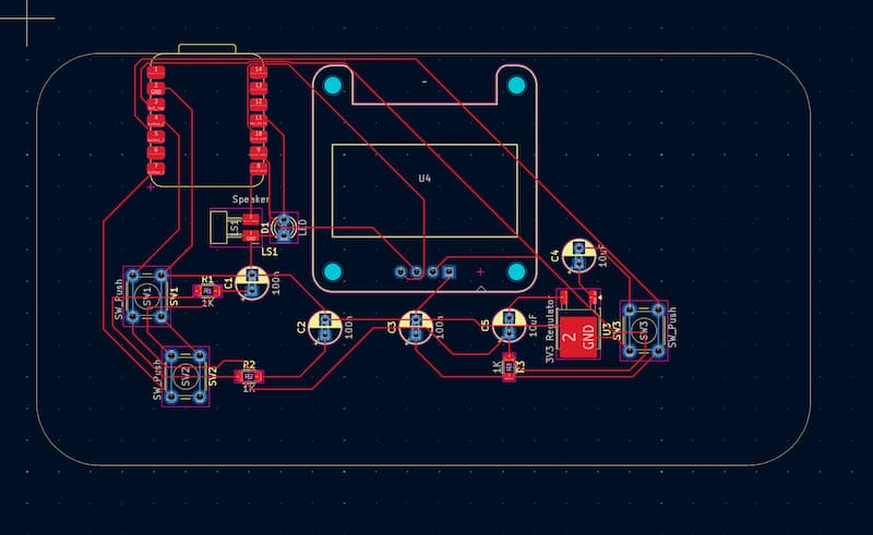 KiCAD Fully Routed