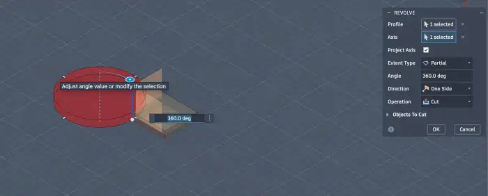 Drag handle to rotate