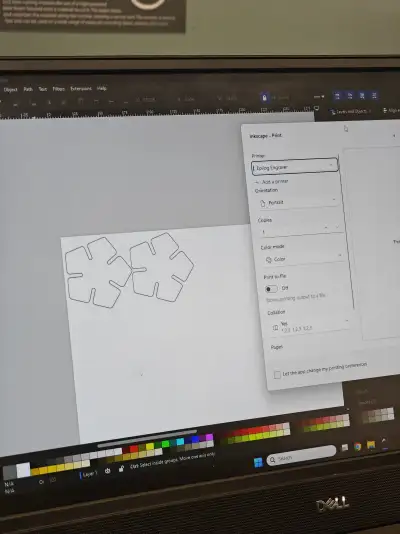 Selecting Epilog Engraver as printer in Inkscape