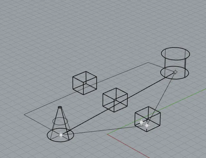 Full wireframe topology connected