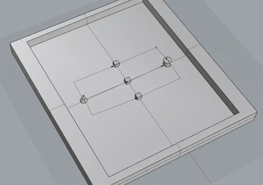 All nodes labeled on the grid