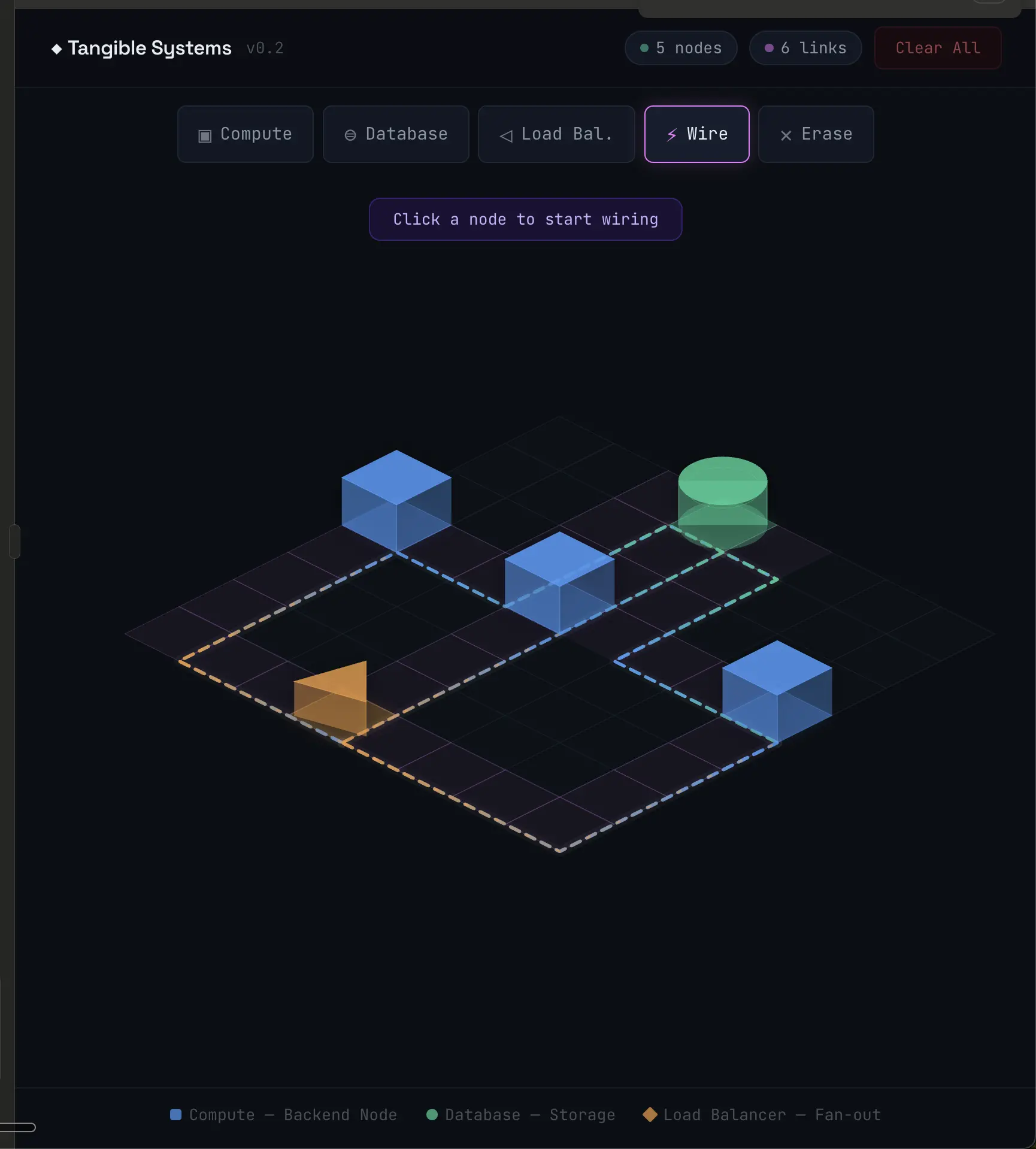 Interactive isometric simulator prototype (v0.2)
