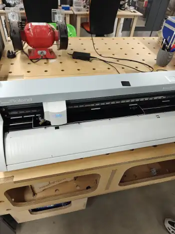 Aligning rollers within the white strips