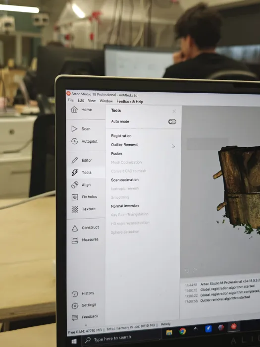 We tried outlier removal to remove extra bits, but it didn&rsquo;t really help