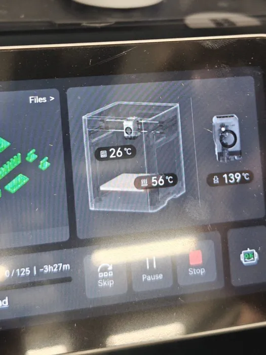 But then you see the machine heating it all up one by one