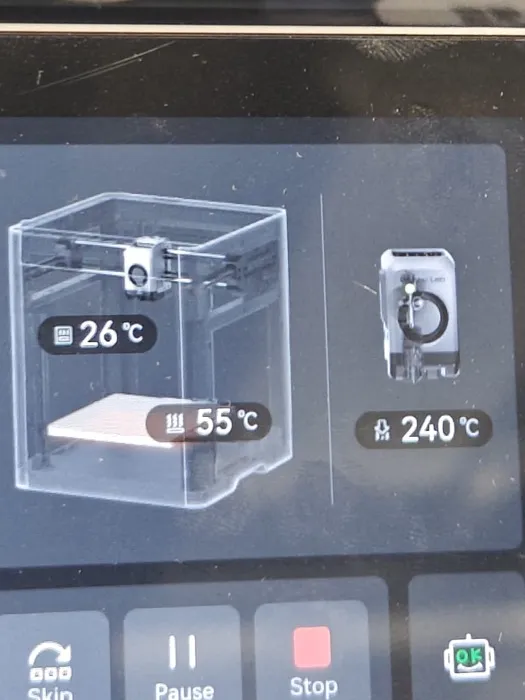 The tool head went super hot at some point