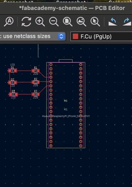all traces routed on the PCB