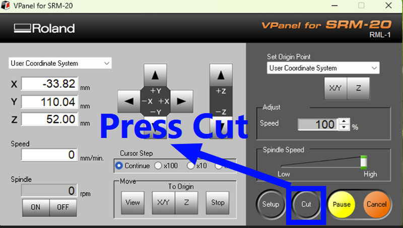 SRM-20 Milling Machine