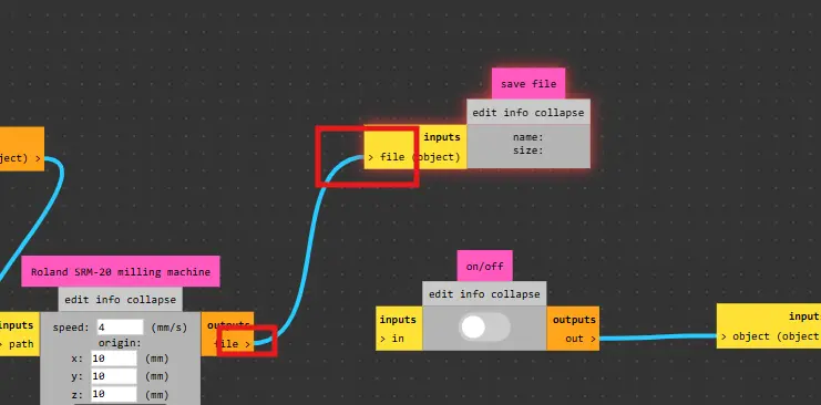 Adding save module — step 2