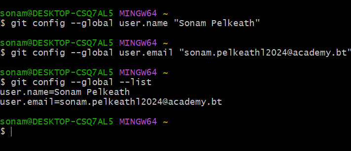 GitLab configuration setup