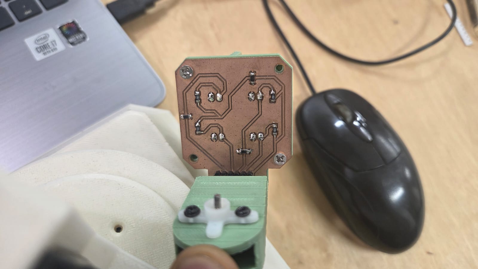 Trimming excess wires