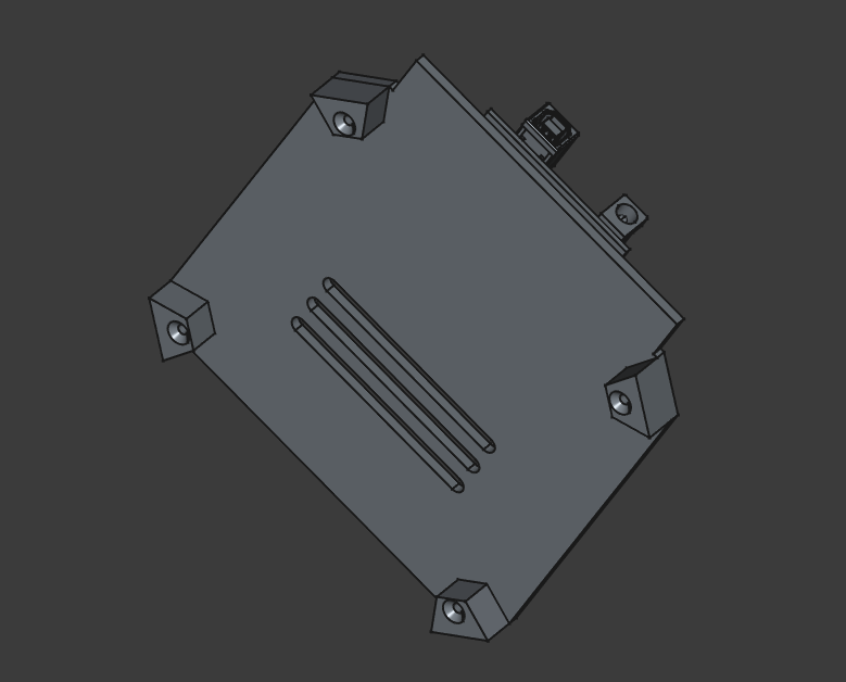 Lid with support feet